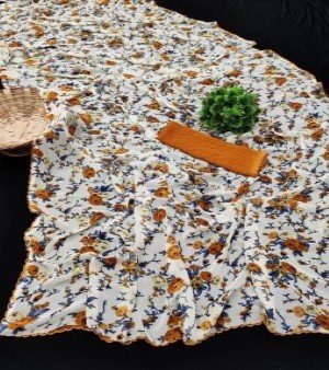 Georgette Printed Saree