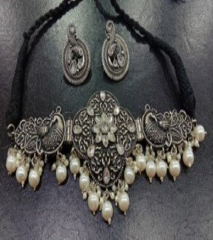 Oxidised Necklace