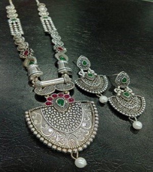 Oxidised Necklace