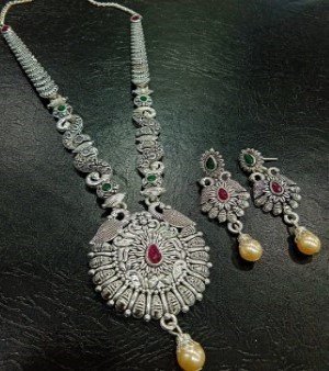 Oxidised Necklace