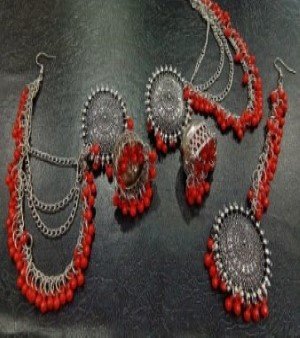Oxidised Necklace