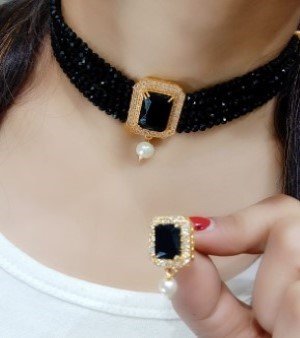 Oxidised Necklace