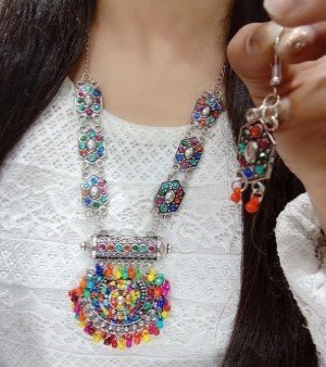 Oxidised Necklace