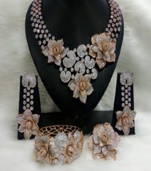 Rose gold combo set