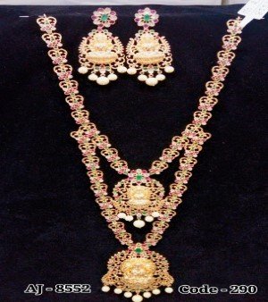American dimond long nacklace