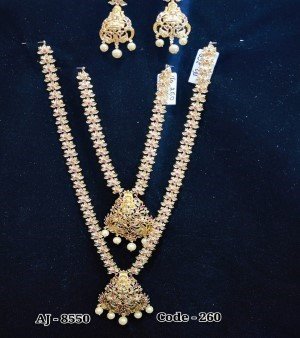 American dimond long nacklace