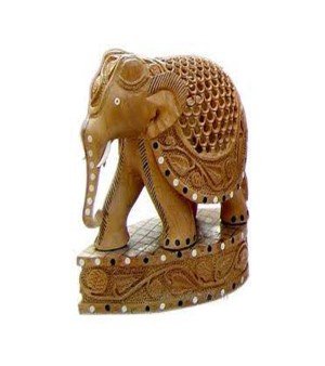 Wooden Elephant Statue