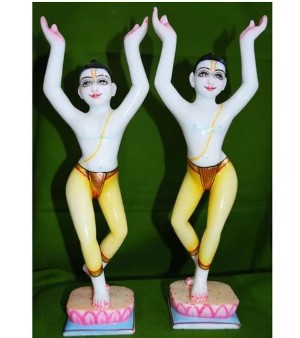 Iskcon Gaura Nitai Statues