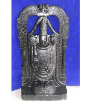 Grey Marble Tirupati Statue