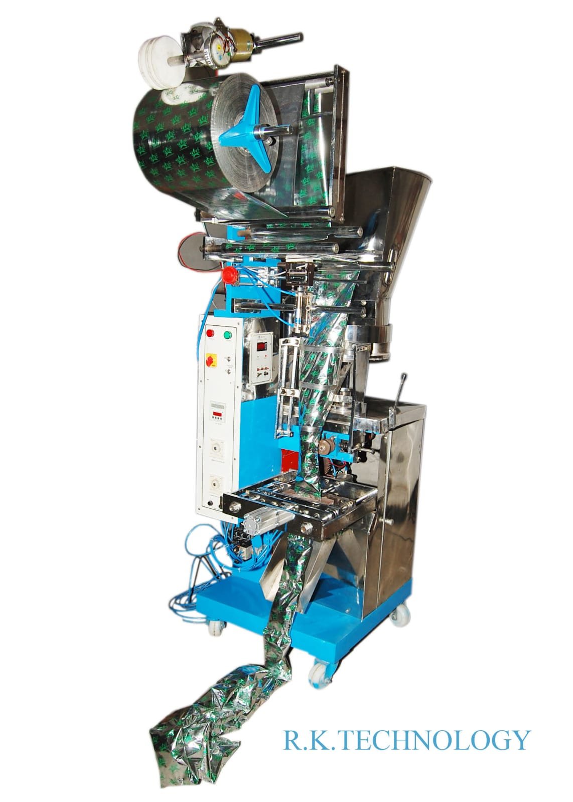 Half Pneumatic Pouch Packing Machine