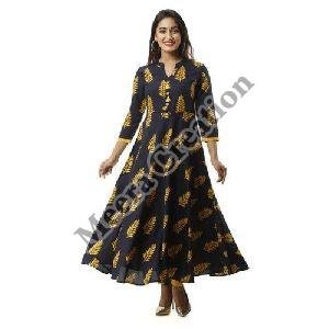 Ladies Designer Anarkali Cotton Kurti