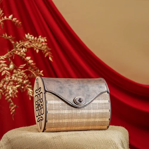 Wooden Clutch Purse