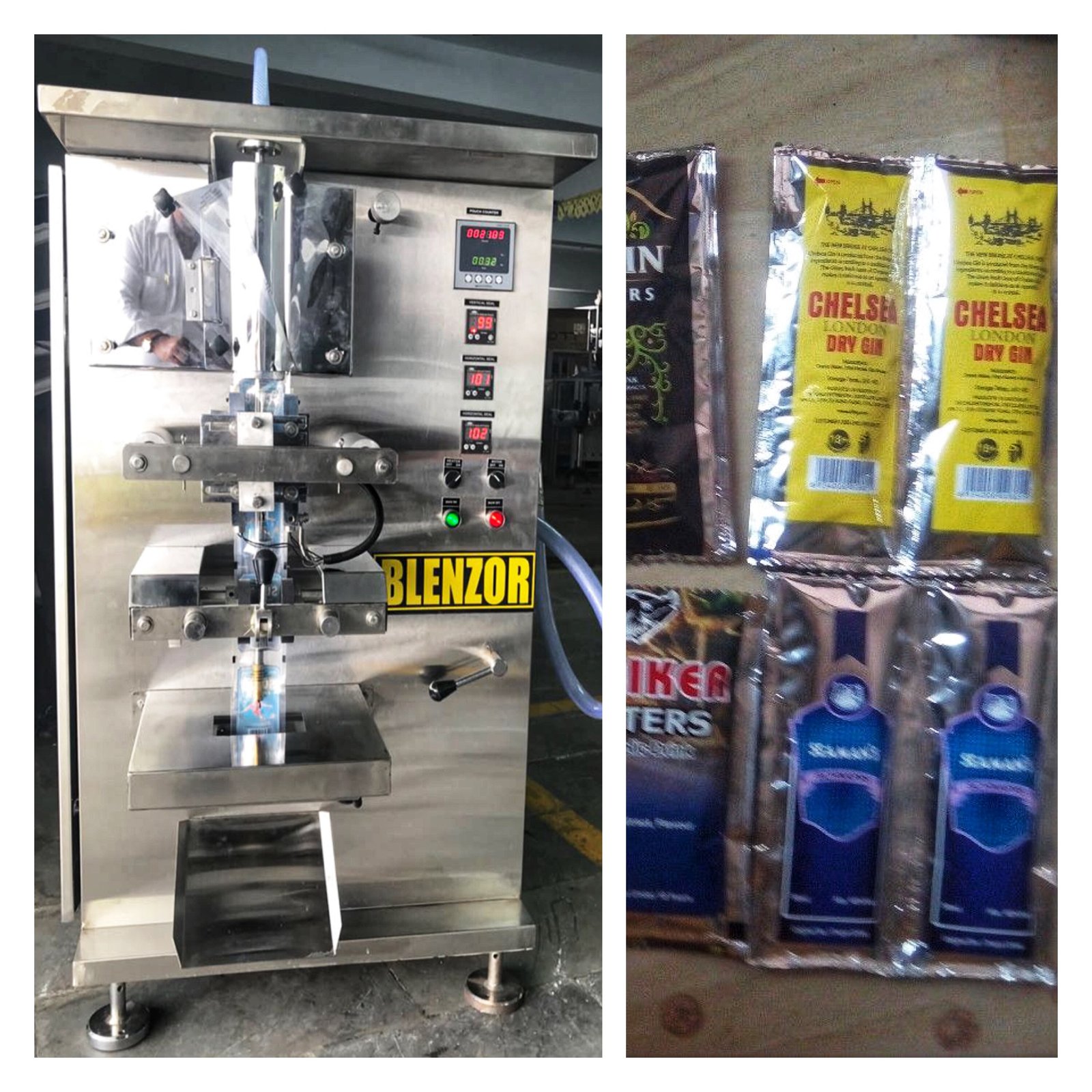 Spirit Alcohol Liquor Sachet Packing Machine