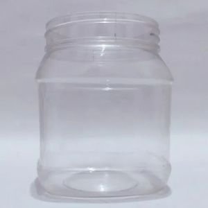 650ml Square PET Jar