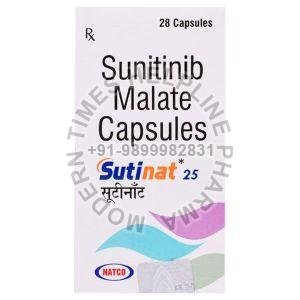 Sutinat 25mg Capsules