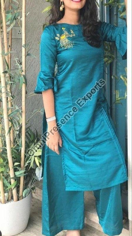 Designer Silk Kurtis