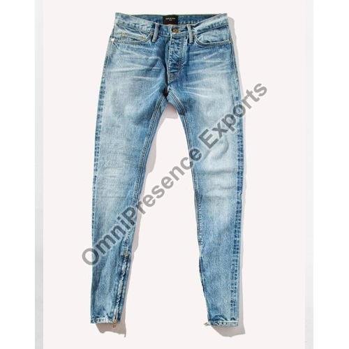 Mens Faded Jeans