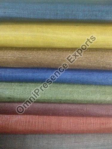 Tussar Ghicha Silk Fabric