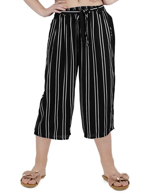 Rayon Capri Pants