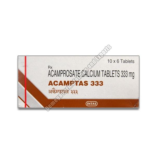 Acamprol 333mg Tablets