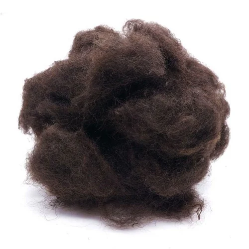 Coffee Brown Recycled Cotton Fiber