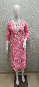 cotton designer kurtis