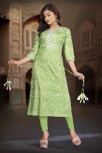 COTTON FANCY KURTIS