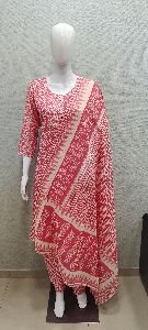 3 Piece Ladies Cotton Suit Set