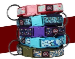 Dog Polyester Design Clip Collar