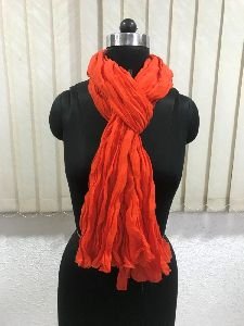 Ladies Wrinkle Scarves
