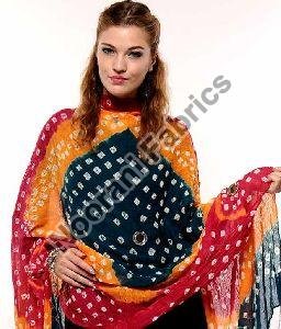 Cotton Bandhani Dupatta