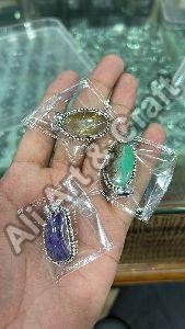 Silver Stone Pendant