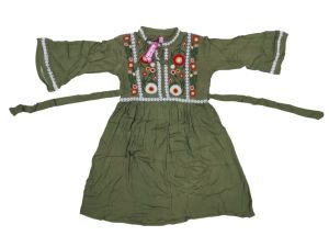 Rayon Casual Wear Kids Kurtis