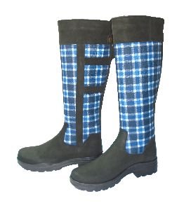 Check Long Boots