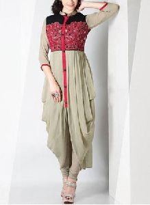 Cotton Indo Western Dress