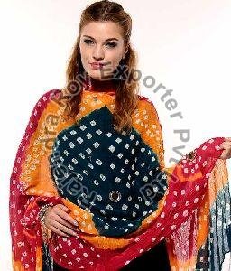 Cotton Bandhani Dupatta