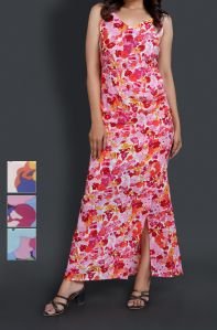 Ladies Printed Dress