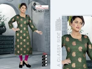 Ladies Green Kurti