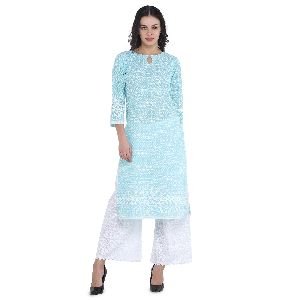 Ladies Kurta and Palazzo Set