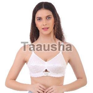 Plain White Bra