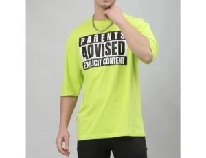 Cotton Printed Mens Oversized Tshirts