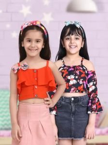 Girls Crop Top