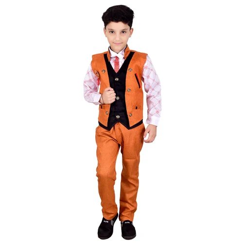 BMW Orange Boys Suits