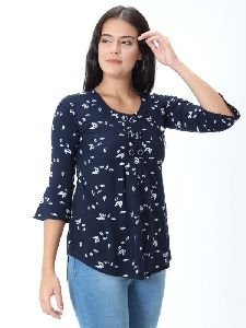 Cotton Crepe Top