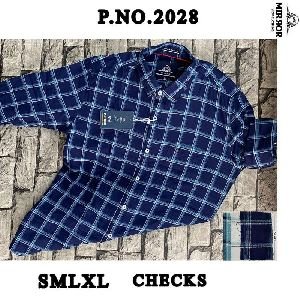 Men Check Shirt