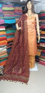 Cotton ikkat suit