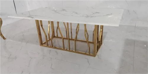 Marble Top Dining Table