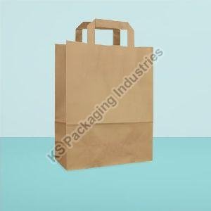 Flat Handle Paper Bag
