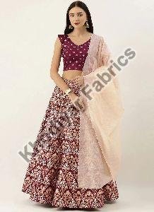 Aada Slub Silk Fabric