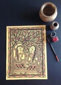 15.2 X 11.2 Madhubani Paintings